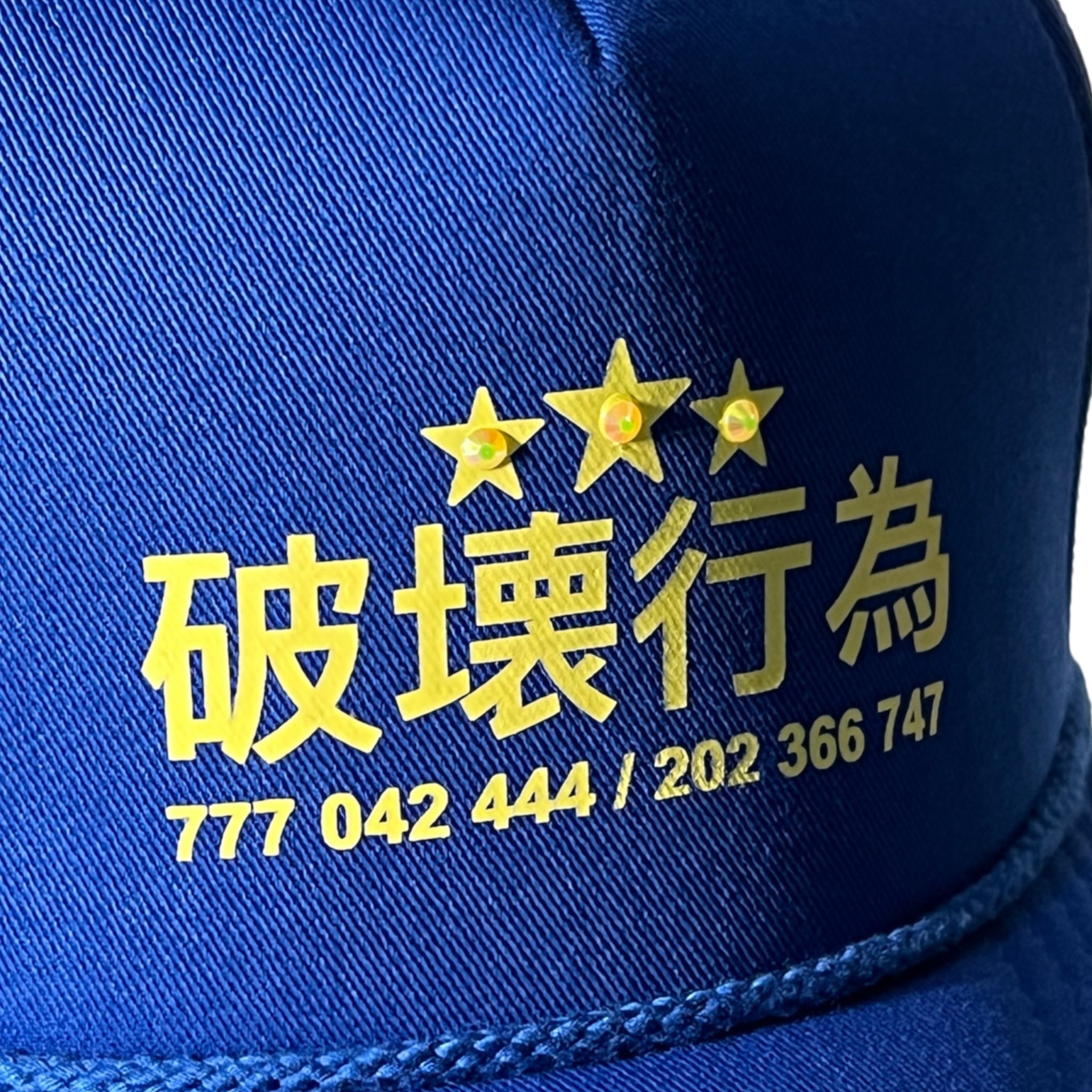 BLUE JAPAN TRCKR HAT