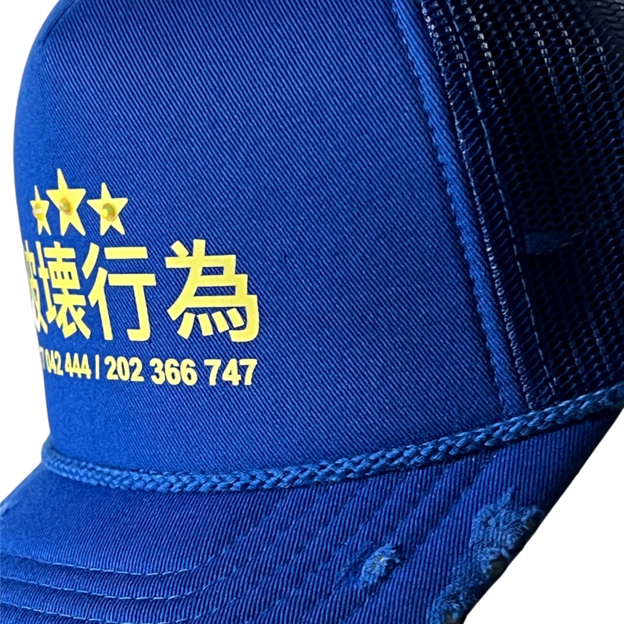 BLUE JAPAN TRCKR HAT