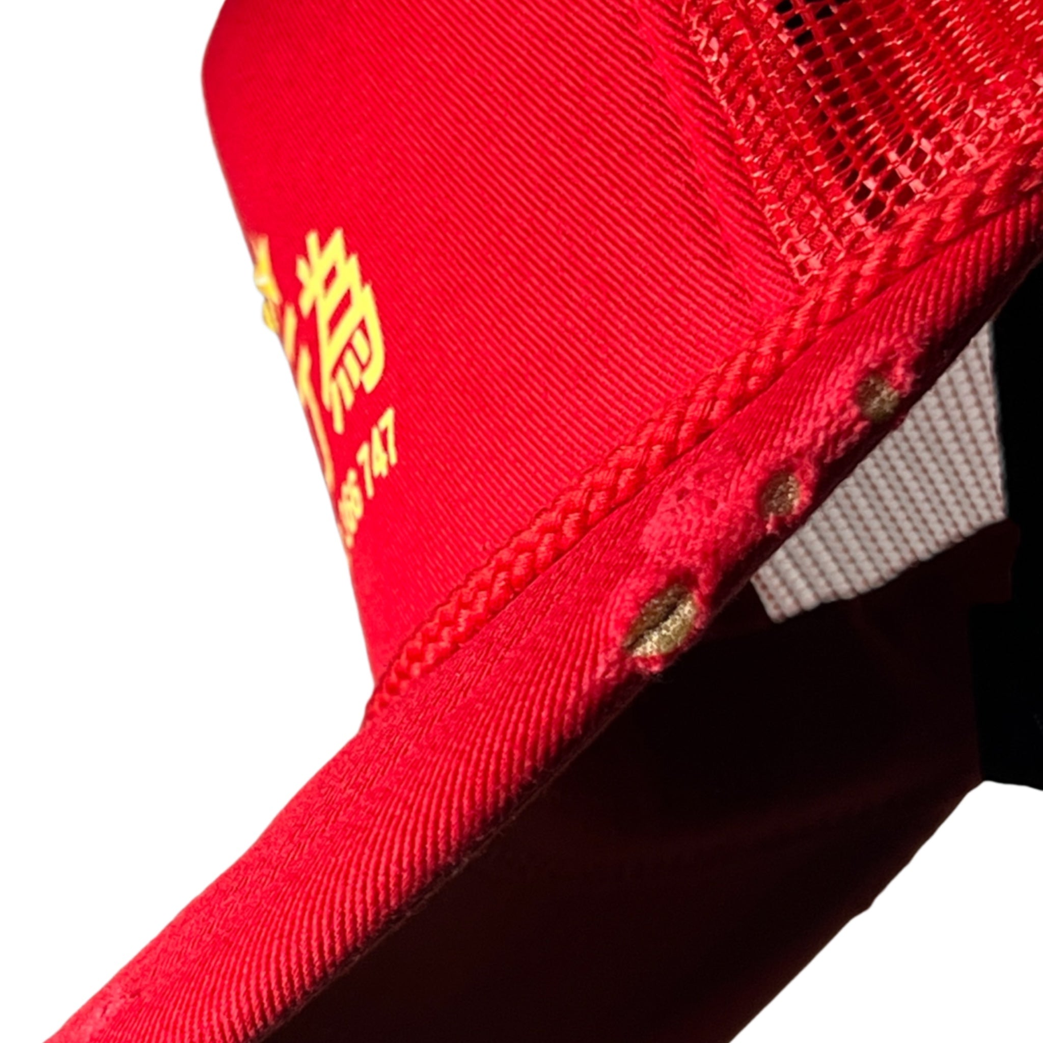 RED JAPAN TRCKR HAT