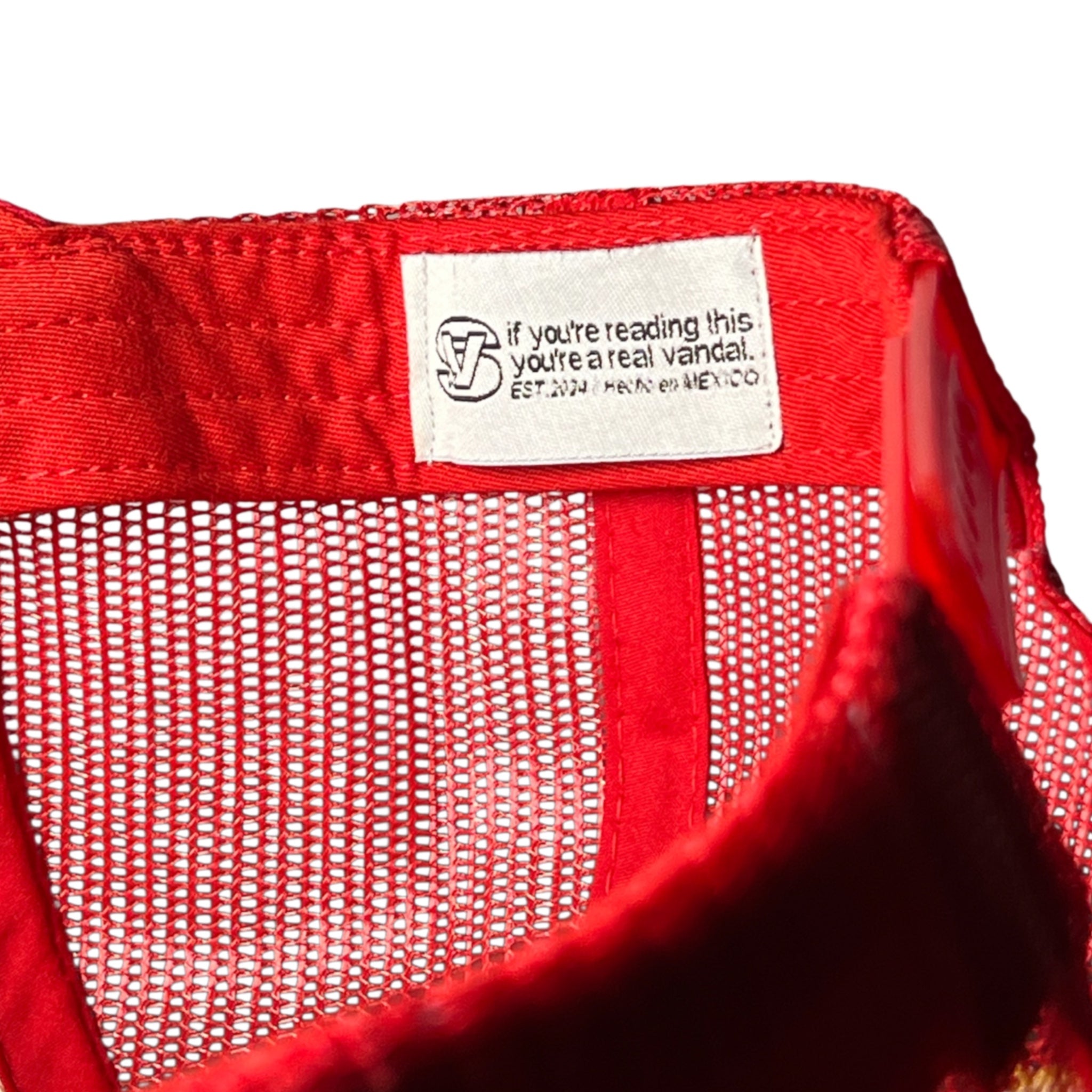 RED JAPAN TRCKR HAT