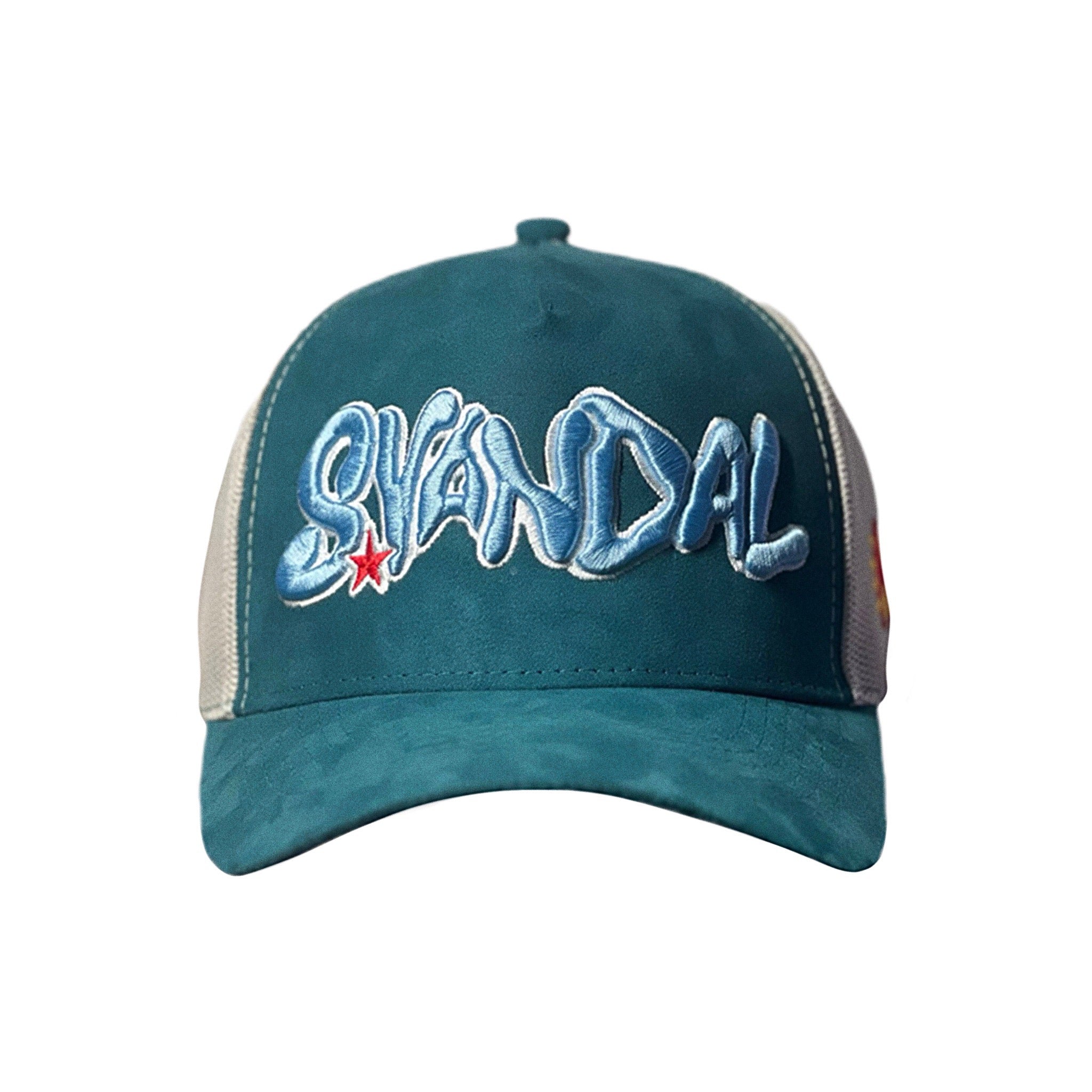 RED P*RN STAR TRCKR HAT