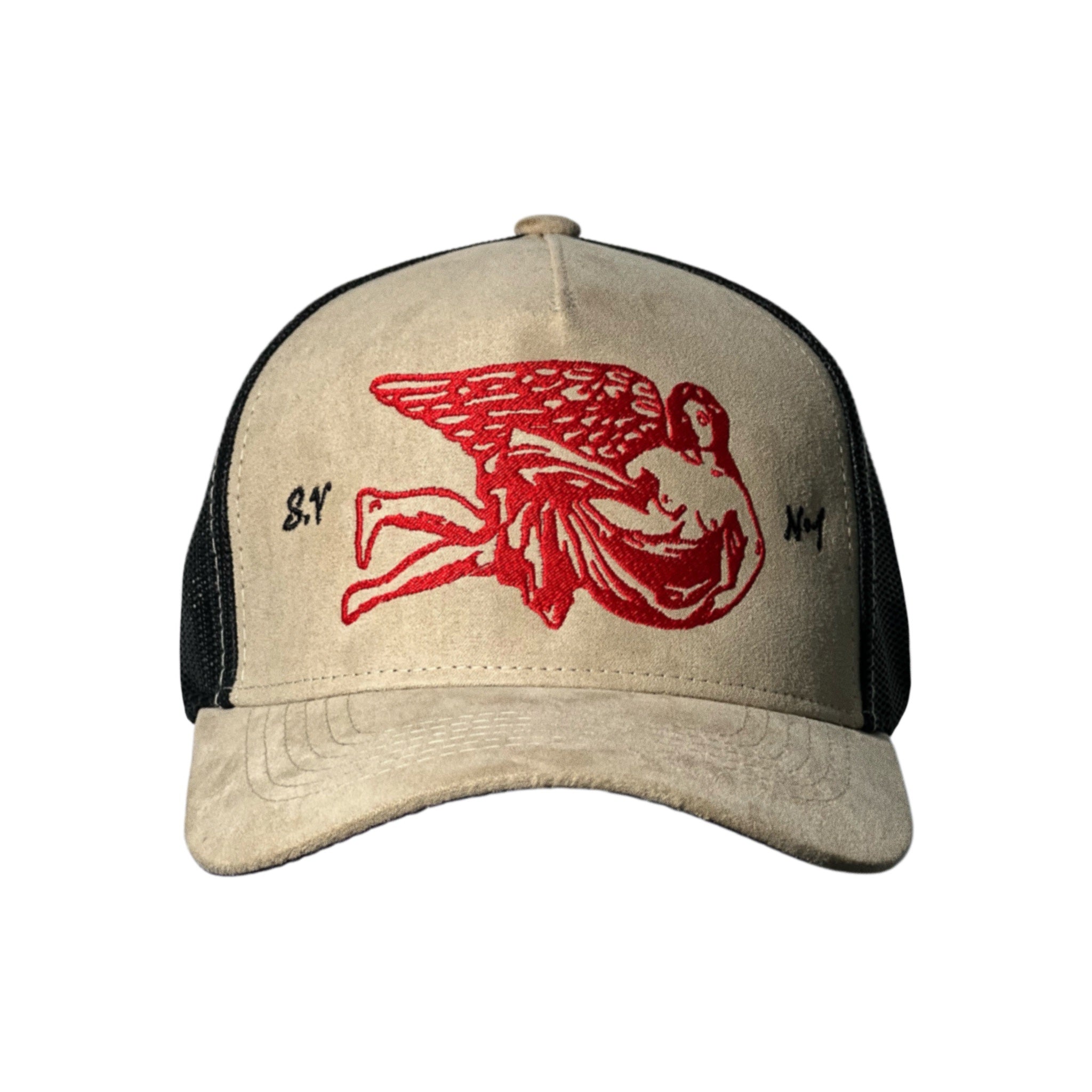 RED PLEASURES TRCKR HAT