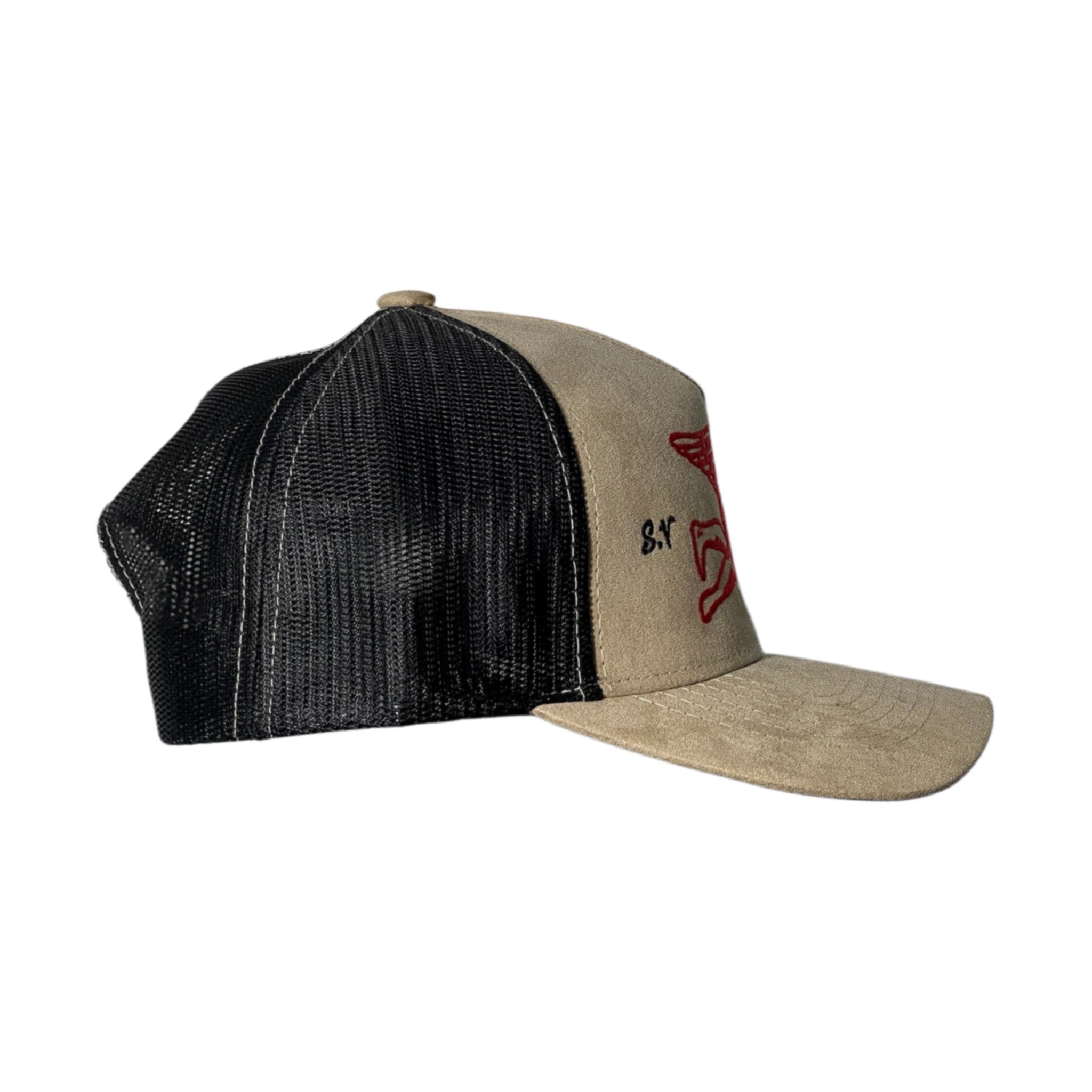 RED PLEASURES TRCKR HAT