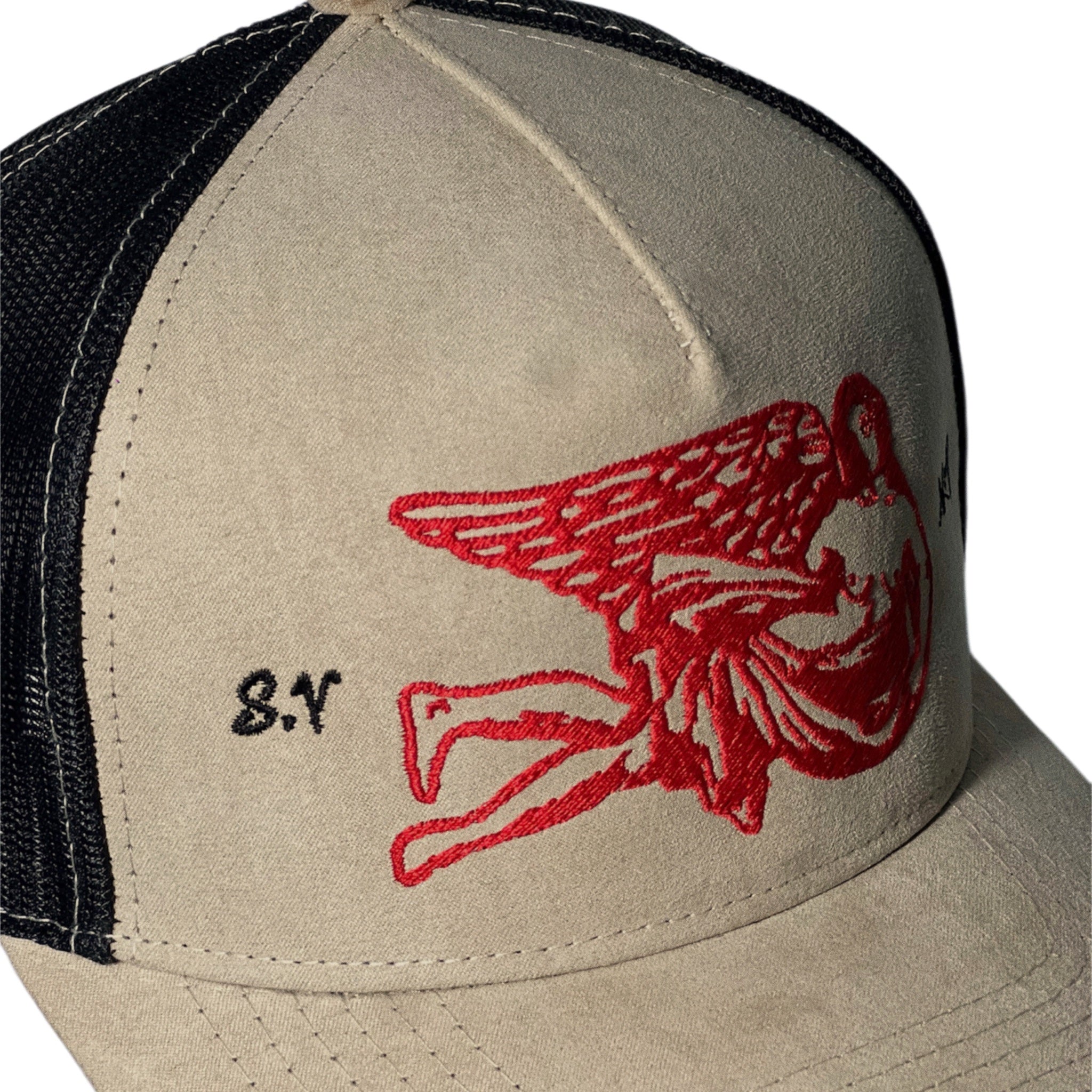 RED PLEASURES TRCKR HAT