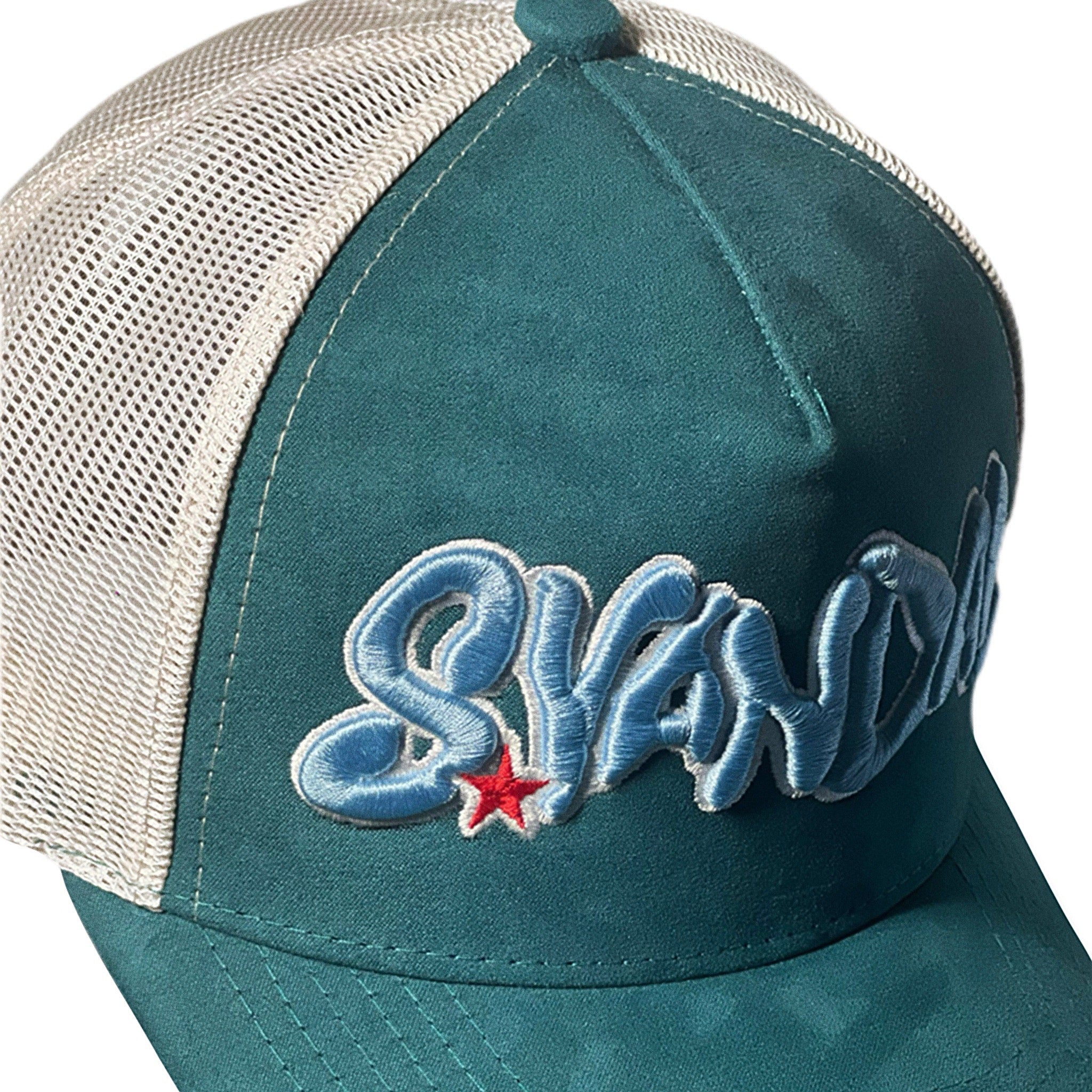 RED P*RN STAR TRCKR HAT